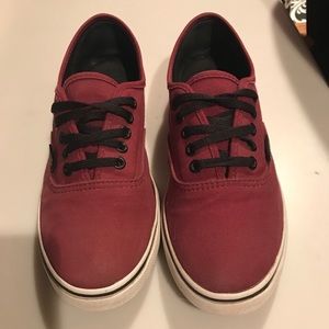 Maroon Vans